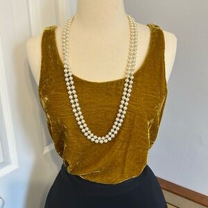 Velvety J. Crew top Sz 2